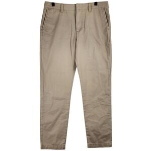 Polo Ralph Lauren Chino Pants Women 32 Khaki Tan‎ Preppy Classic Trousers